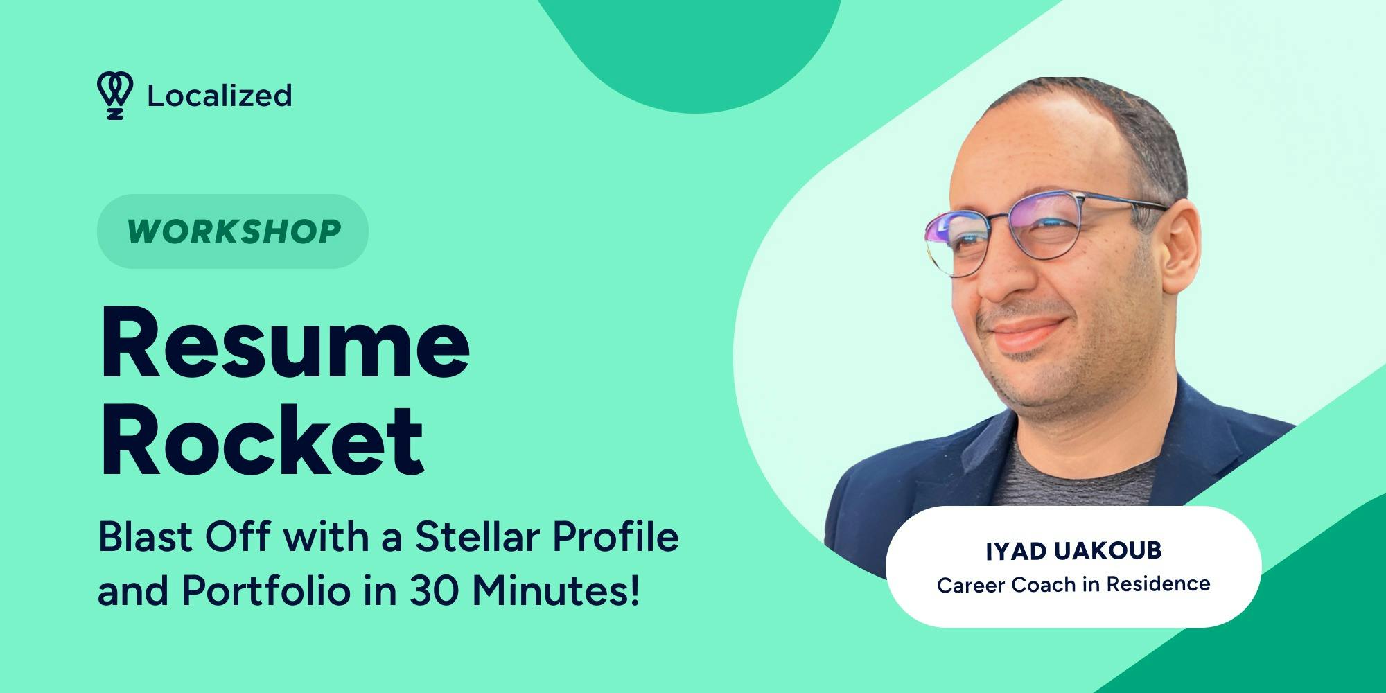 Resume Rocket: Blast Off with a Stellar Profile and Portfolio in 30 Minutes!