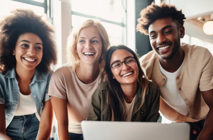 Curated content and job opportunities